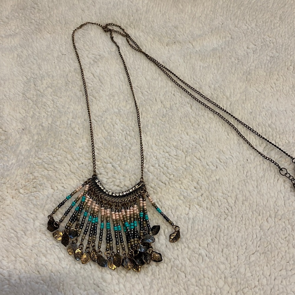 Feather necklace